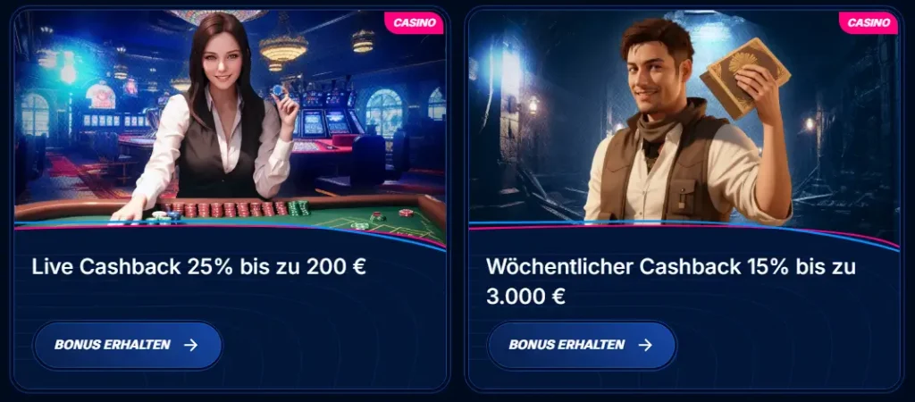Boomerang Bet Casino Cashback