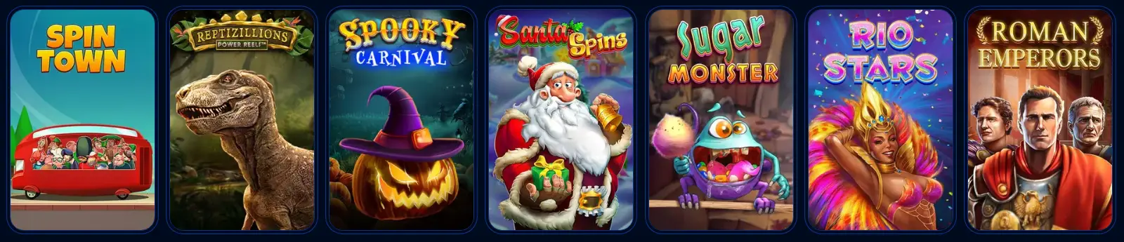 Boomerang Bet Casino Jackpot-Spiele